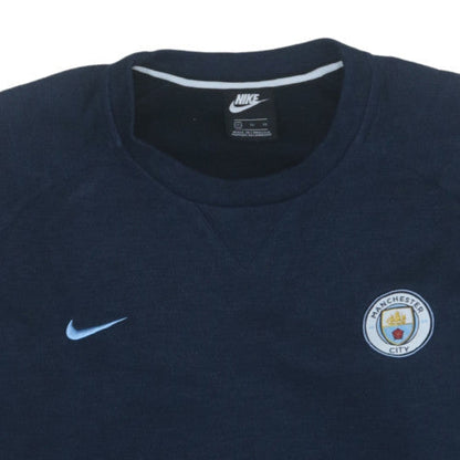 Nike Men’s Blue Manchester City XL Pullover Sweatshirt