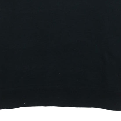 Champion Mens Black 2XL Pullover Crew Neck Fleece Sweatshirt