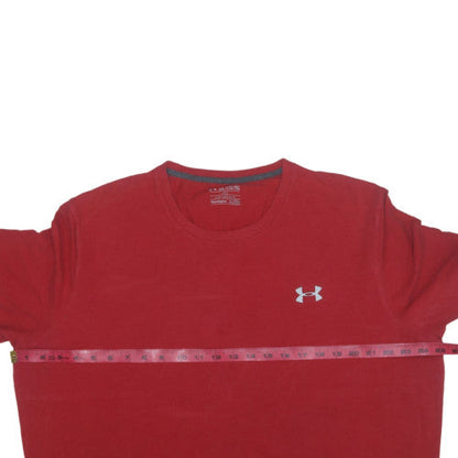 Under Armour Men's Red 2XL Loose HeatGear T-Shirt