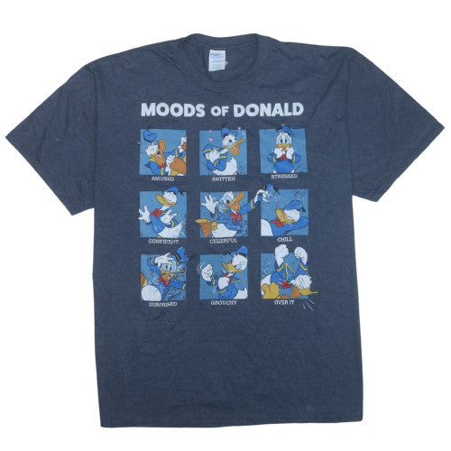 Port & Company Men’s Navy Disney Donald Duck Graphic T-Shirt 2XL
