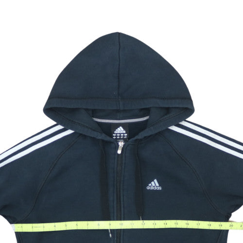 Adidas Men's Blue Full Zip Hoodie Size S Sports Fleece Essentials