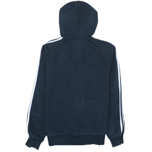 Adidas Men's Blue Full Zip Hoodie Size S Sports Fleece Essentials