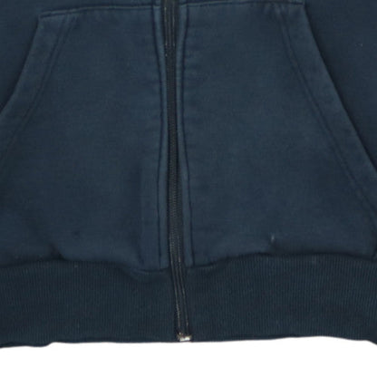 Adidas Men's Blue Full Zip Hoodie Size S Sports Fleece Essentials