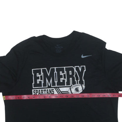 Nike Men's Black Emery Spartans Dri-FIT Graphic T-Shirt XL