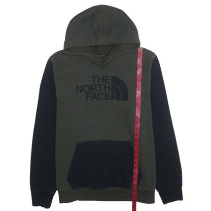 The North Face Men's Green Black Pullover Hoodie Size L