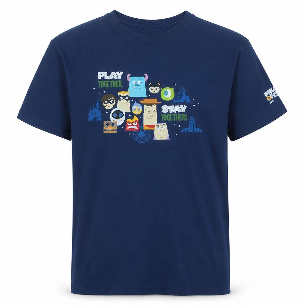 Disney Parks Men's Blue 2XL Toy Story Graphic Cotton T-Shirt