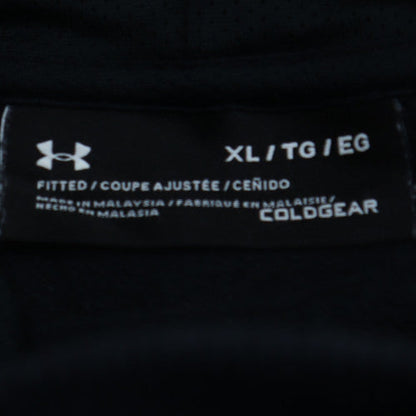 Under Armour Men's Black XL Pullover Hoodie ColdGear Fleece