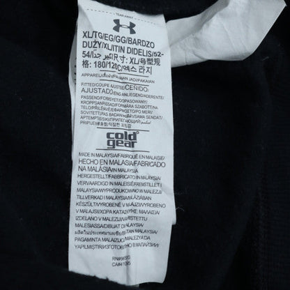 Under Armour Men's Black XL Pullover Hoodie ColdGear Fleece
