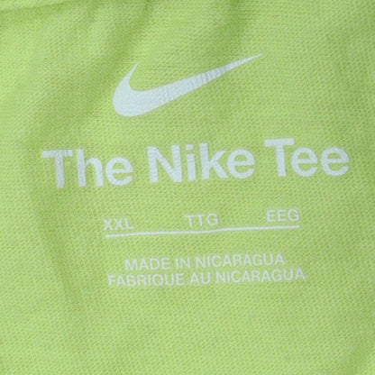 Nike Men's Green Short Sleeve Crew Neck Graphic T-Shirt XXL