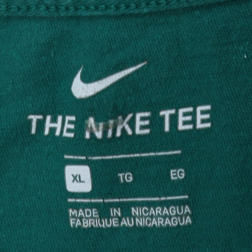 Nike Men's Green XL Graphic Air Sports T-Shirt