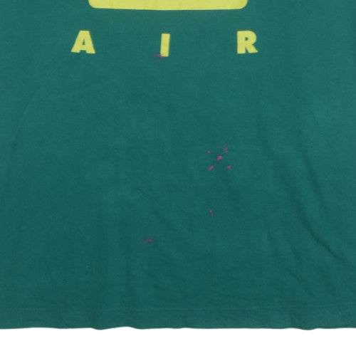 Nike Men's Green XL Graphic Air Sports T-Shirt
