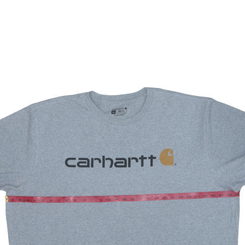 Carhartt Men’s Grey 2XL Loose Fit Crew Neck Cotton Blend T-Shirt