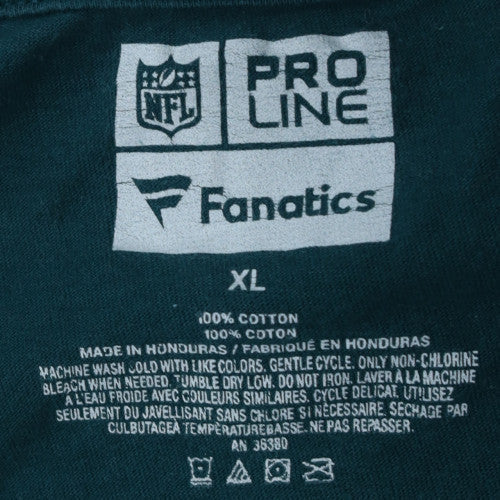 Fanatics NFL Pro Line Men’s Green XL Philadelphia Eagles T-Shirt