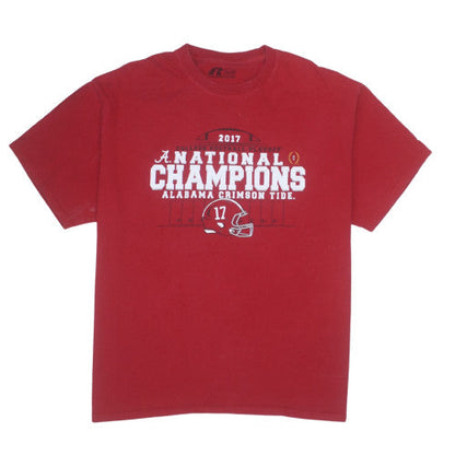 Russell Men's Red XL Alabama Crimson Tide Sports T-Shirt