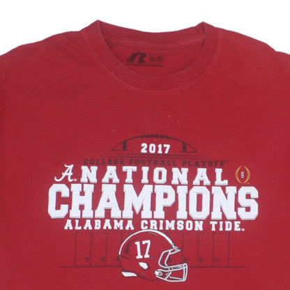 Russell Men's Red XL Alabama Crimson Tide Sports T-Shirt