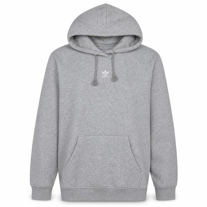 Adidas Womens Grey Pullover Hoodie Size S 8-10 Hooded Sweatshirt