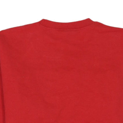 Champion Men's Red Rhodes College Fleece Sweatshirt M Pullover