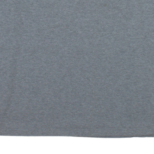 Puma Men's Grey Crew Neck Short Sleeve Athletic T-Shirt L