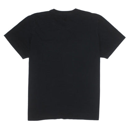 adidas Mens Black 2XL Funny Logo Crew Neck Short Sleeve T-Shirt
