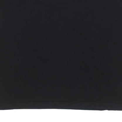 adidas Mens Black 2XL Funny Logo Crew Neck Short Sleeve T-Shirt