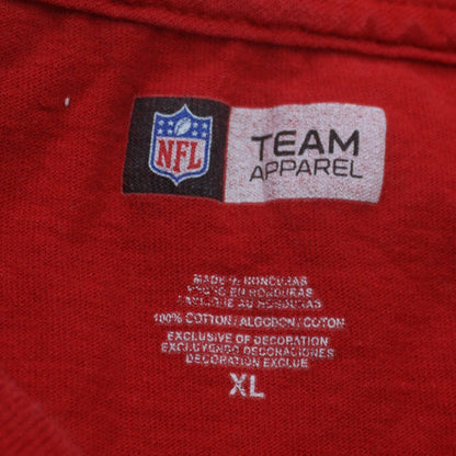 NFL Team Apparel Men's Red Kansas City Chiefs T-Shirt XL