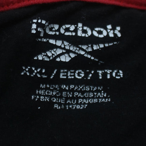 Reebok Men's Black 2XL Graphic Logo Sports T-Shirt