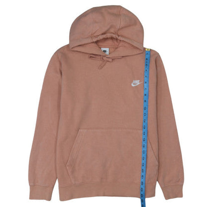 Nike Womens Brown Pullover Hoodie L Comfortable Casual Style