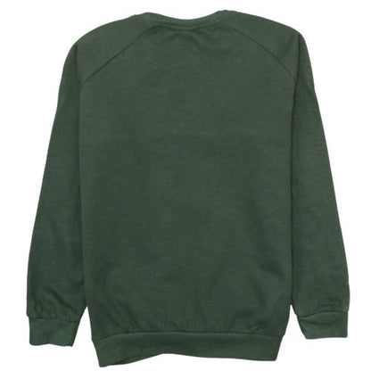 Hugo Boss Men's Green Crew Neck Pullover Sweatshirt L