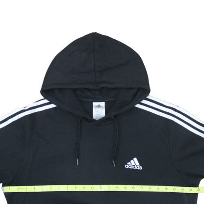 Adidas Men's Black Pullover Hoodie Size L Sports Fleece