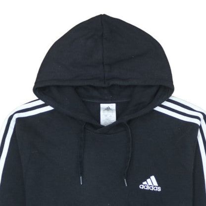 Adidas Men's Black Pullover Hoodie Size L Sports Fleece