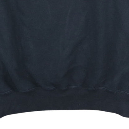 Timberland Womens Navy Blue XL Pullover Sweatshirt Logo Cotton Blend