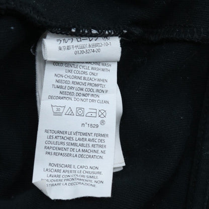 Ralph Lauren Men's Black Full Zip Hoodie Size L Fleece