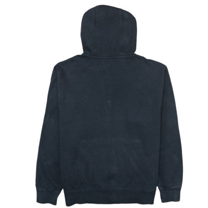 Nike Men's Black Full Zip Hoodie L Cotton Blend Fleece Sweatshirt