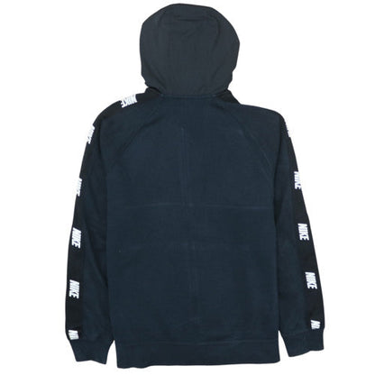 Nike Men’s Black Full Zip Hoodie Size M Logo Sportswear