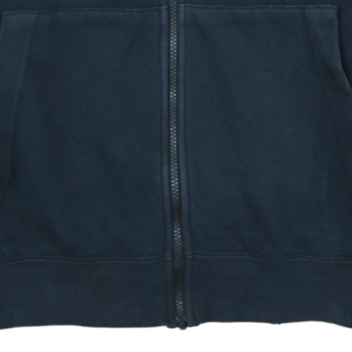 Nike Men’s Black Full Zip Hoodie Size M Logo Sportswear