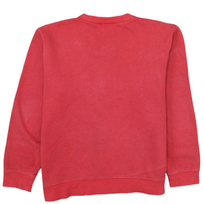 Fila Men's Red Crew Neck Pullover Sweatshirt Size S