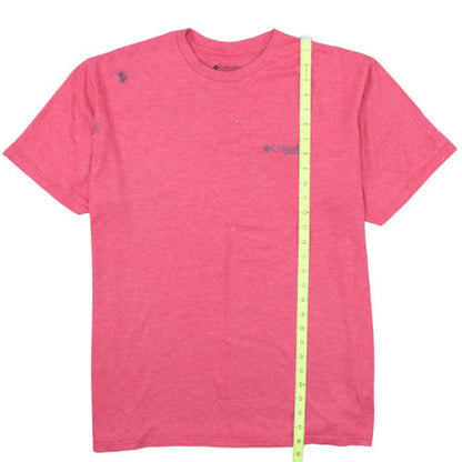 Columbia Men’s Red XL PFG Cotton Blend Short Sleeve T-Shirt