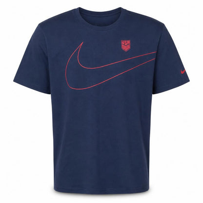 Nike Men's Navy Blue USA Dri-Fit Athletic T-Shirt XL