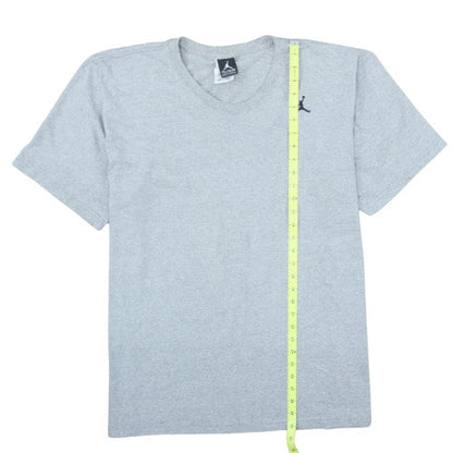 Jordan Men's Grey 2XL V-Neck Short Sleeve Sports T-Shirt