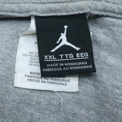 Jordan Men's Grey 2XL V-Neck Short Sleeve Sports T-Shirt