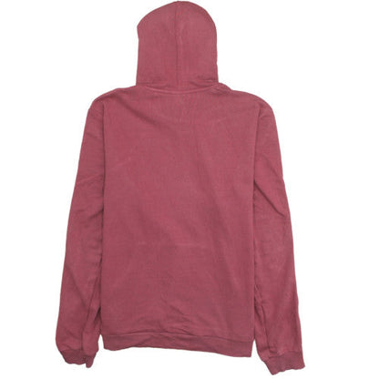 Adidas Womens Burgundy Pink Logo Pullover Hoodie XL
