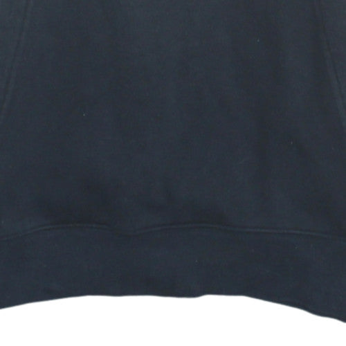 Nike Men's White XS Half Zip Fleece Hoodie with Logo