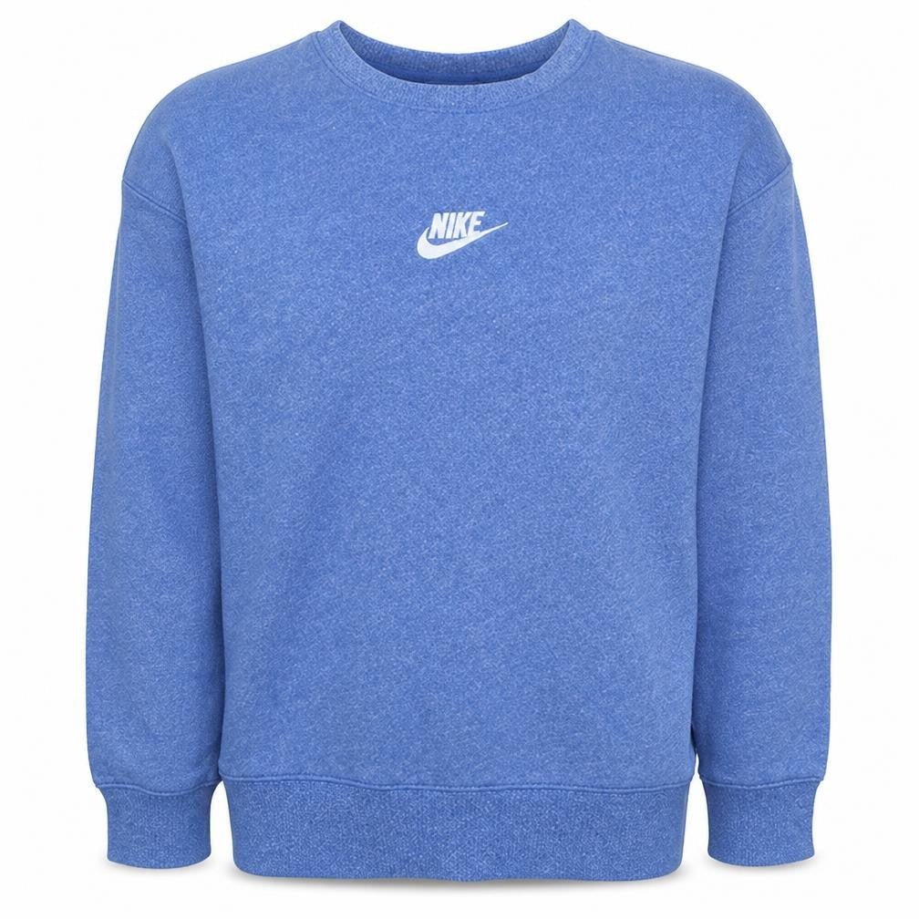 Nike Men's Blue Crew Neck Pullover Sweatshirt Medium
