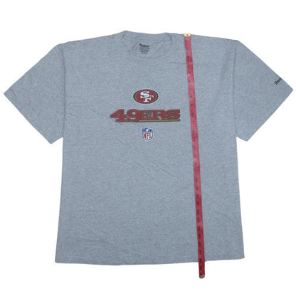 Reebok Men’s Grey XL San Francisco 49ers NFL Graphic T-Shirt