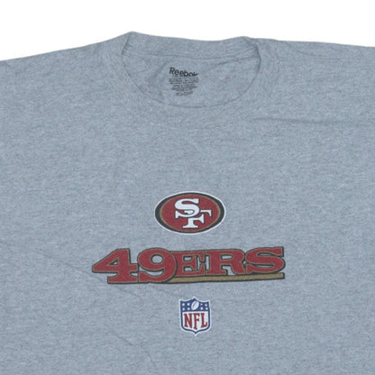 Reebok Men’s Grey XL San Francisco 49ers NFL Graphic T-Shirt