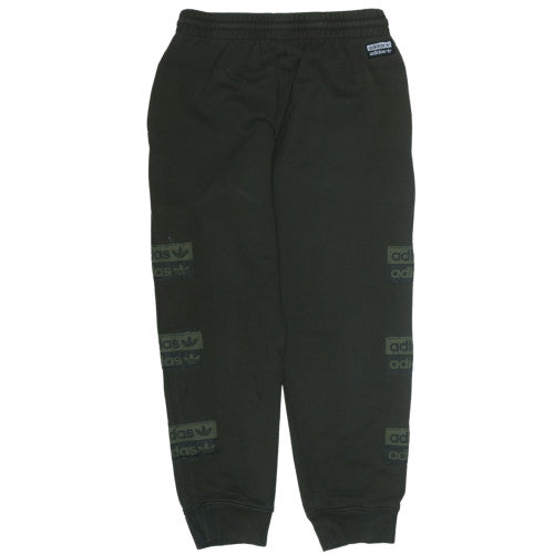 Adidas Mens Black Jogger Sweatpants L Cotton Blend Casual