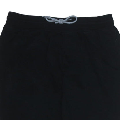 Tommy Jeans Men's Black Sweatpants L Logo Cuffed Tapered Fit