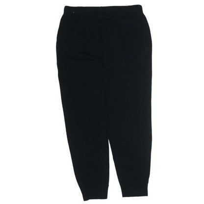 Nike Mens Black Fleece Sweatpants L Regular Fit Cuffed Joggers