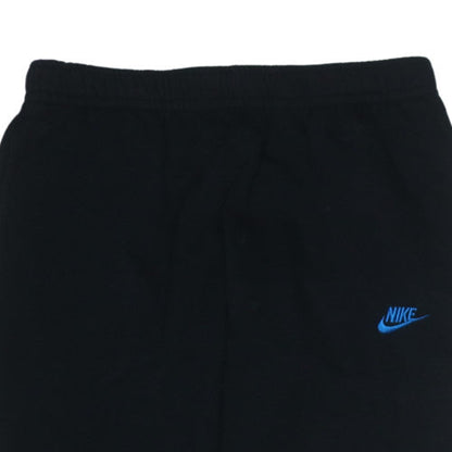 Nike Mens Black Fleece Sweatpants L Regular Fit Cuffed Joggers