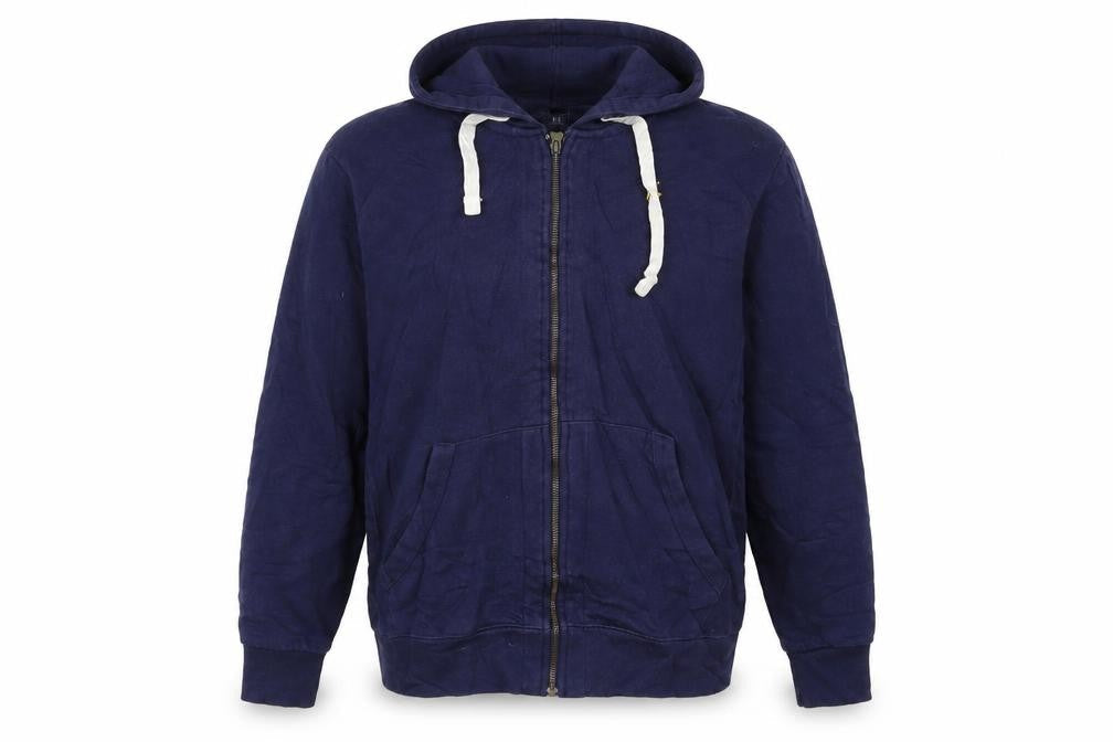 Polo Ralph Lauren Men's Blue Full Zip Hoodie Size L
